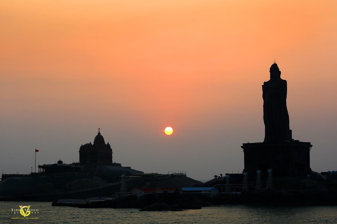 New Cape Hotel Kanyakumari Esterno foto