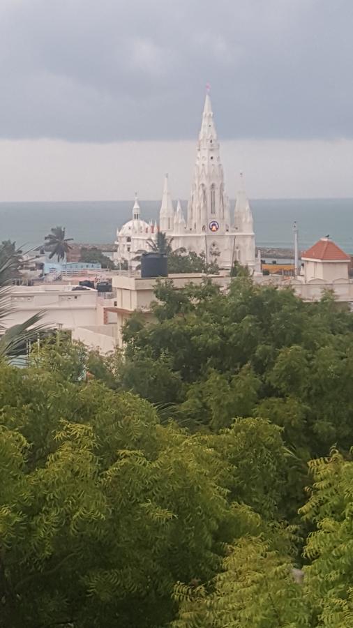 New Cape Hotel Kanyakumari Esterno foto